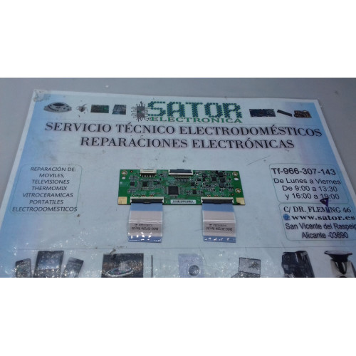 Placa T-com HU480FH2-47-6021043 y Cables Flex BN96-30720A