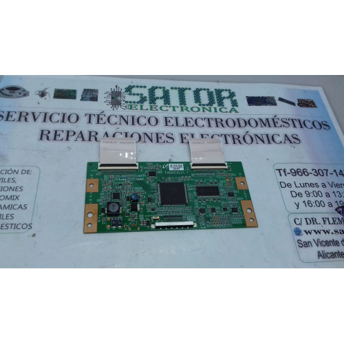 Placa T-com LJ94-02849F (FHD60C4LV1.1) - Cable Flex BN96-10076A