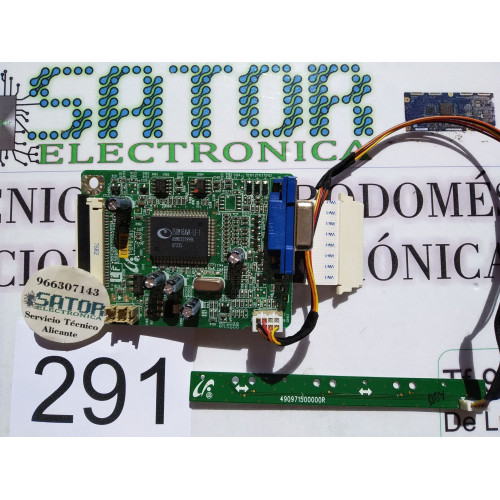 MAIN Board 490971300000R Cable Flex Awm 20696 y Botonera 490971500000R