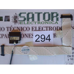 Cable Flex E316455 Awm 20861 y Módulo WIFI IR Bluetooth BN59-01148B WIDT20R
