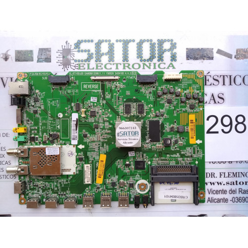 Placa MAIN Eax65612206(1.1) y Sintonizador EBL61400503