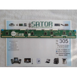 Placa Buffer Board LJ41-05135A LJ92-01495A