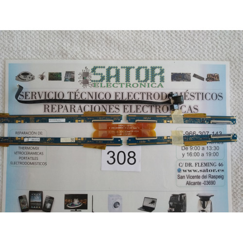 Placa T-com BN96-39212A y Cable Flex LJ41-13430C