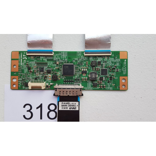 Placa T-com V390HJ4-CE1 y Cables Flex BN96-26699G