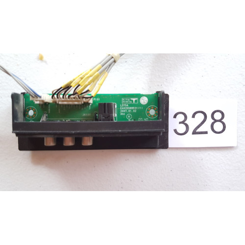 Placa Video Board Conectores Entrada Av Eax35589501(1) (LD75A)