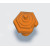 Rueda de Mando Lg Hexagonal con Ranura 