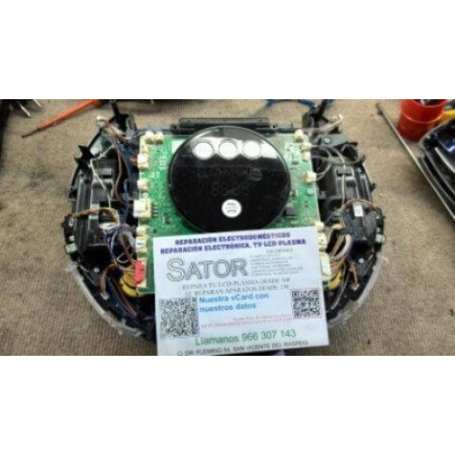 Reparar Aspirador Samsung Navibot Rueda Rota