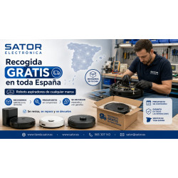 Recogida Gratis de Robot Aspirador en Toda España para Presupuesto de Reparación