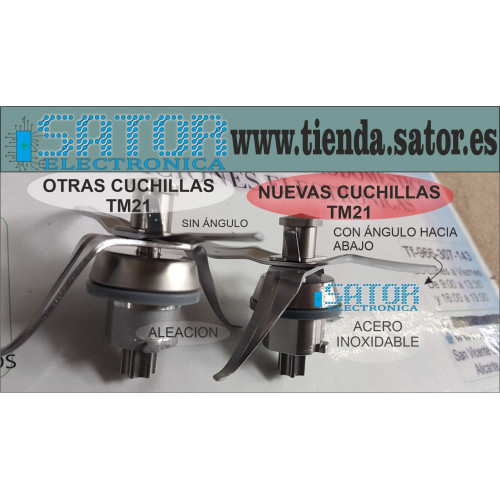 Cuchilla Thermomix TM21 Alternativa Alta Calidad
