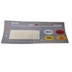 Adhesivo del Teclado para Balanza Gram AM-3000