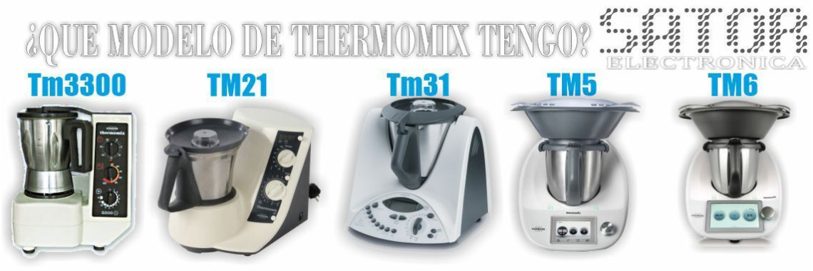 Modelos de Thermomix