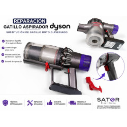 Reparación Gatillo Aspirador Dyson con Recogida y Envío